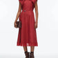 3.1 Phillip Lim - Bow Midi Dress With Belt