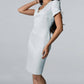 Frank Lyman - Embossed Brocade Knit Dress