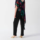 Joseph Ribkoff - Tropical Chiffon Overlay Jumpsuit