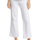 1822 Denim Demi Bellyband Maternity Bootcut Jeans in White, Size 26