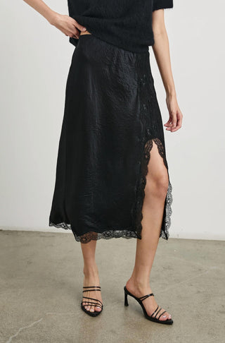 Rails - Rylan Thigh-slit Midi Skirt