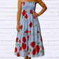 Magazine Clothing - Jade Big Flower Print Dress