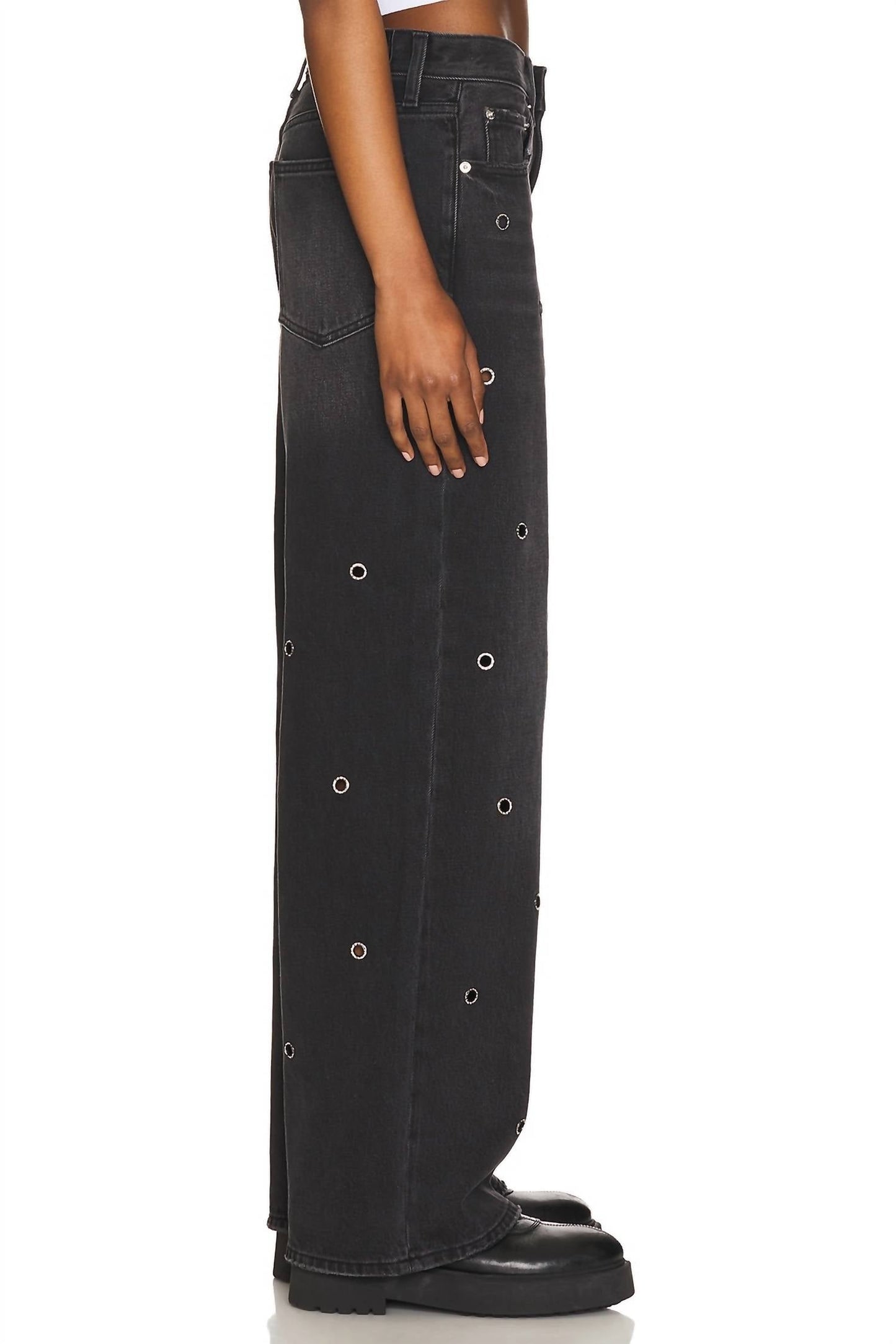 Pistola - Hendrix High Rise Wide Leg Jeans