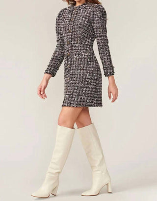 Adelyn Rae - Dawn Tweed Dress