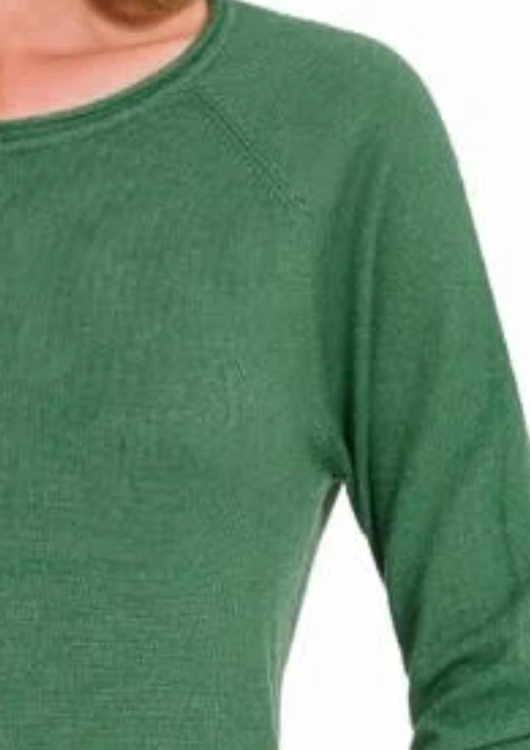 Zenana - Round Neck Basic Sweater