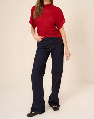 Project Social T - Holly Funnel Neck Dolman Top