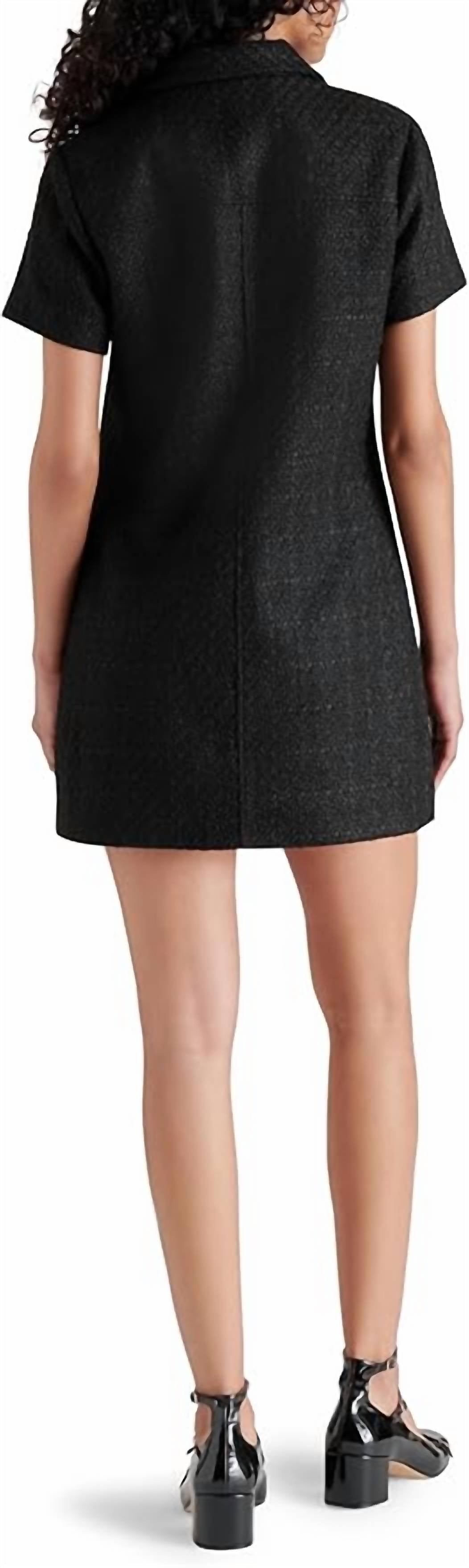 Steve Madden - Coda Tweed Mini Shirtdress