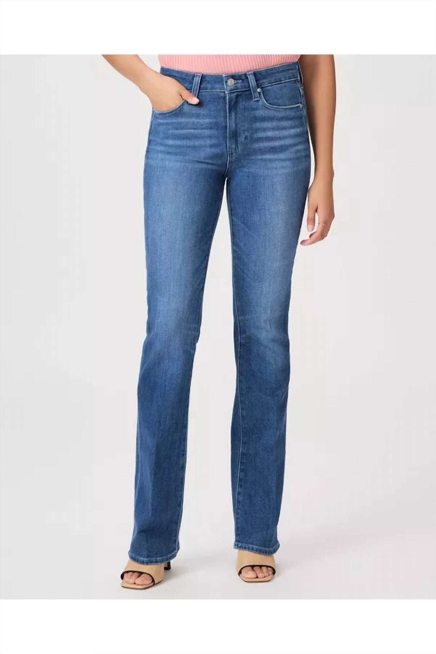 Paige - High Rise Manhattan Bootcut Jean