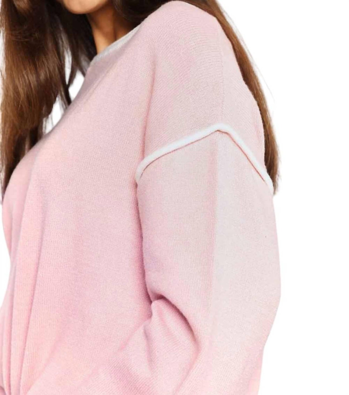 Double Take - Chic Dropped Shoulder Knit Top