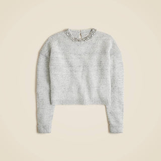 J.Crew - Embellished Pullover Sweater