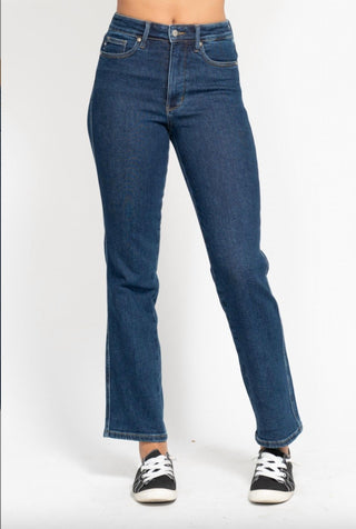 Judy Blue - Tummy Control Classic Straight Jeans