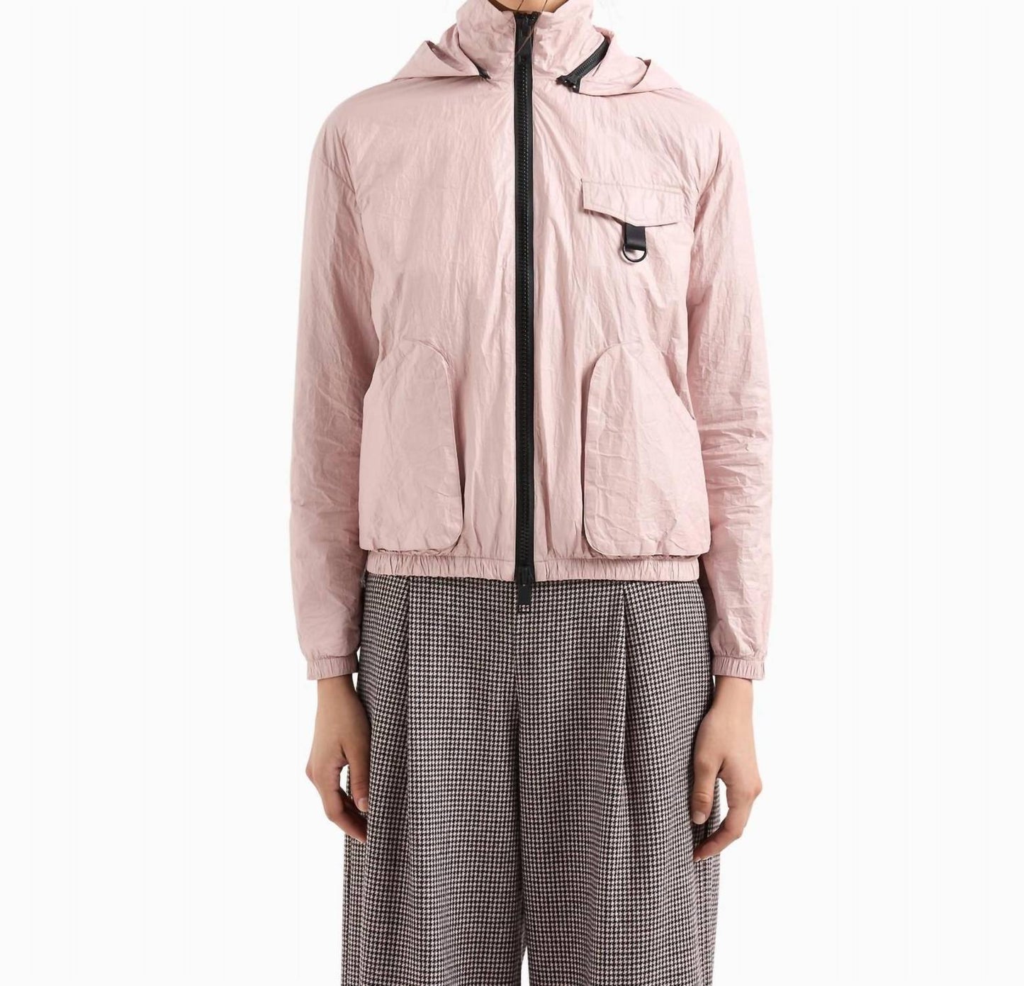 Armani Exchange - Non-woven Fabric Cargo Pocket Windbreaker Jacket