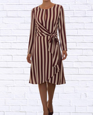 Diva Usa - Long Sleeve Wrap Dress
