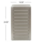 Aluminum Outdoor C-Shaped Side Table for Patio