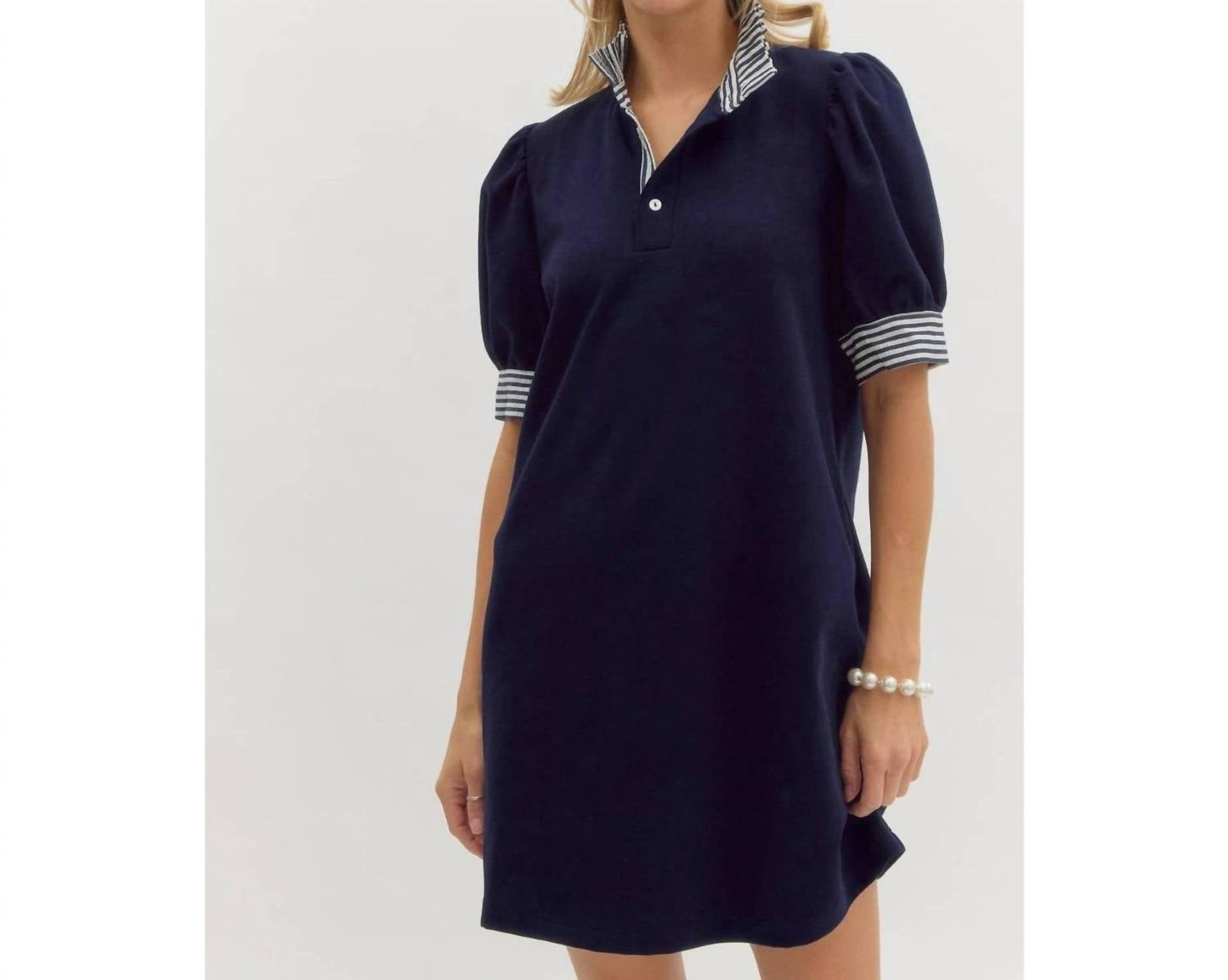 Style Usa - Pullover Polo Dress