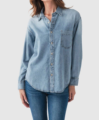 By Together - Denim Button Up Top