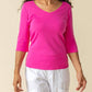 Habitat - Cozy Rib Easy V- Neck Tee