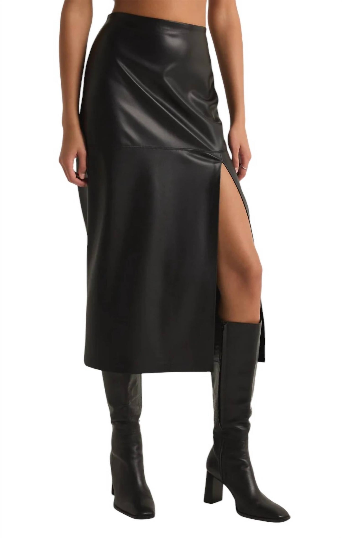 Z Supply - Metropolitan Leather Skirt