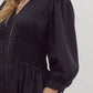 Entro - Zipper Midi Dress