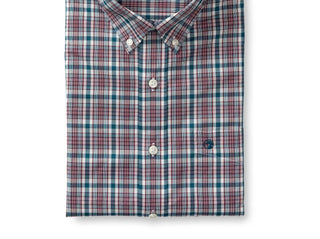 Duck Head - Wallace Ls Performance Poplin Plaid Shirt