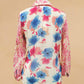 Paparazzi - Voile Mix Print Button Front Shirt