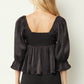 Entro - Iridescent Babydoll Top