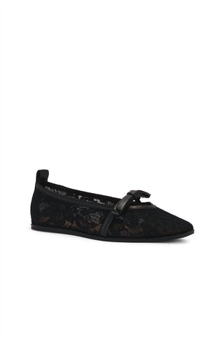 Free People - Women's Mesh Mania Bow Flats