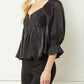 Entro - Iridescent Babydoll Top