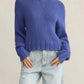 Z Supply - Vida Long Sleeve V-neck Sweater Riviera