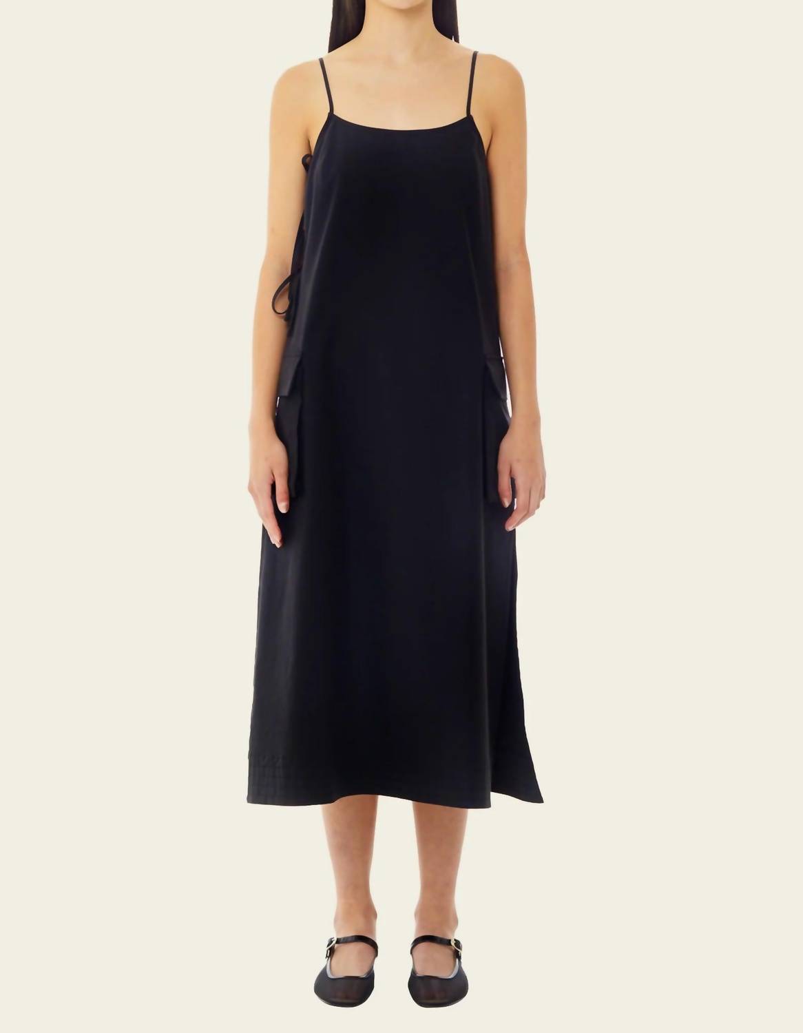 Find Me Now - Cargo Tie Midi Dress