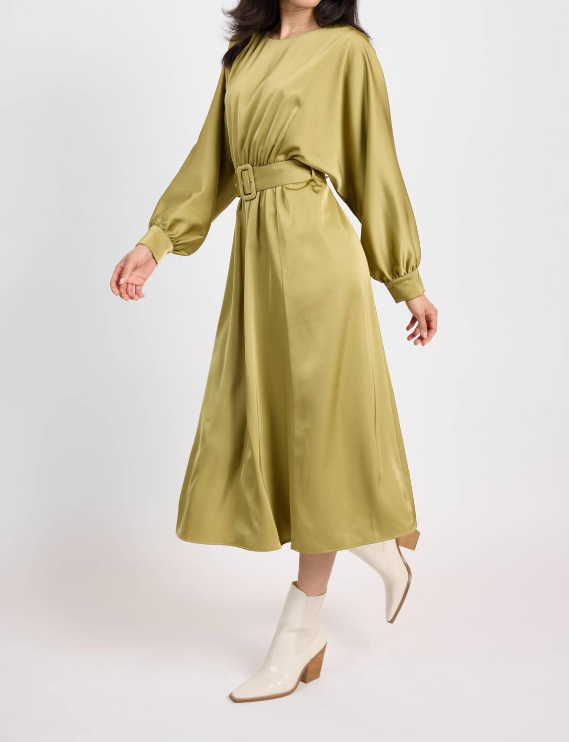Sadie & Sage - Mood Boost Dolmain Sleeve Midi Dress