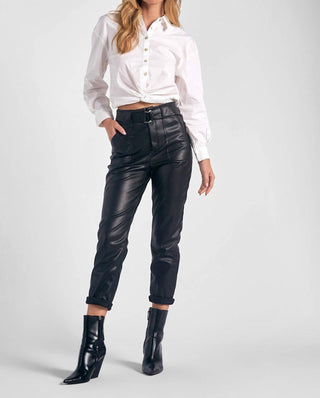 Elan - Twist Button Down Shirt