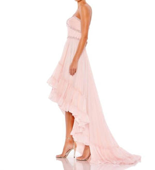 Mac Duggal - Strapless High Low Gown