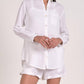 Elan - longsleeve gauze buttondown shirt