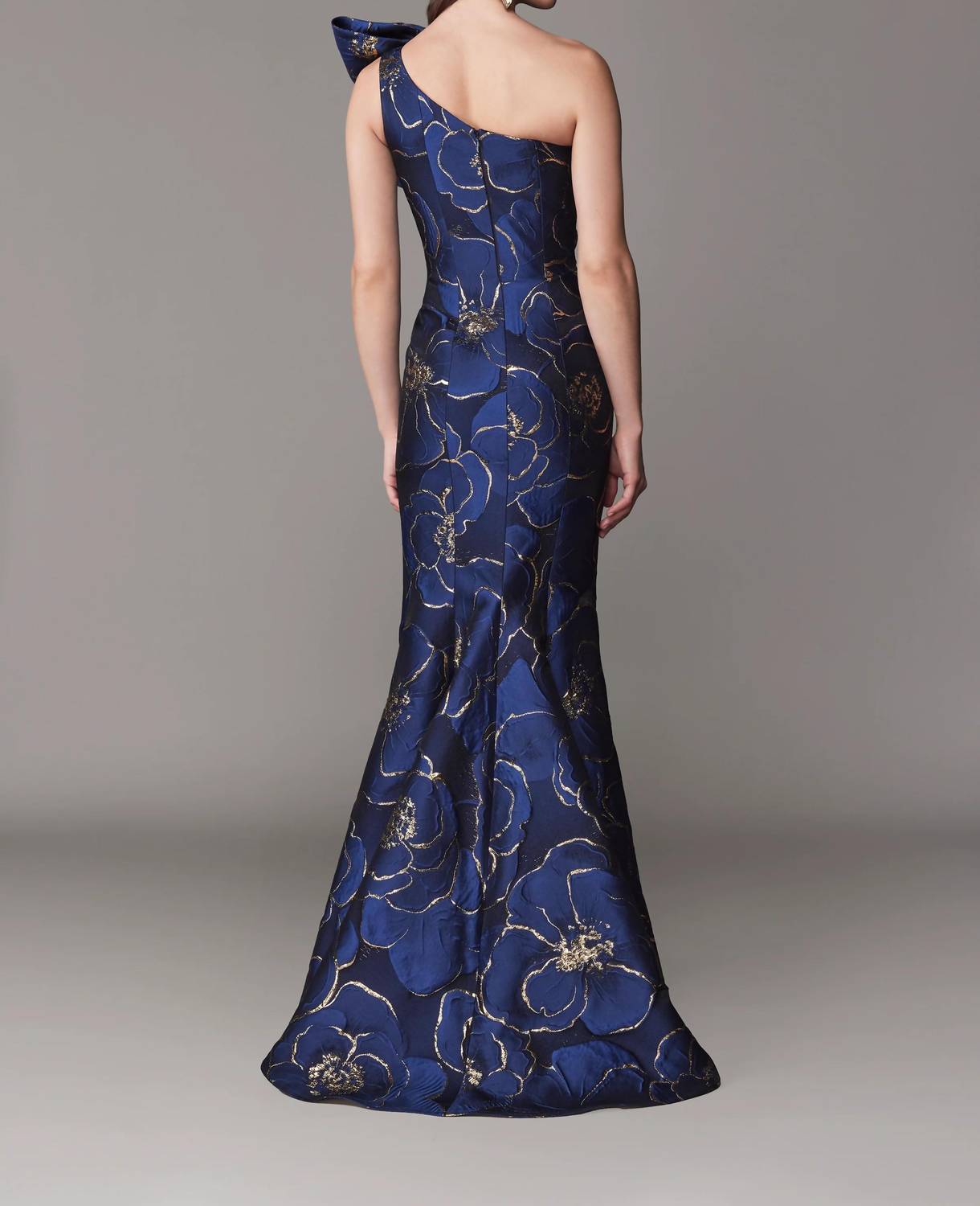 Frascara - One Shoulder Fitted Mother Of The Bride Gown
