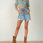 Elan - Short Sleeve Puff Shoulder Top
