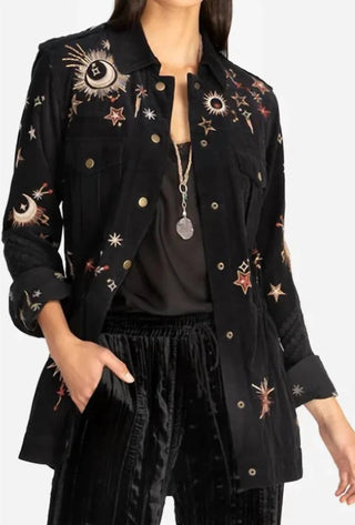 Johnny Was - Telesto Drawstring Military Jacket