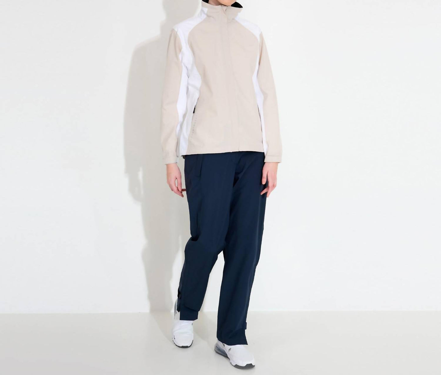Abacus Sportswear Us - Links Stretch Full Zip Rain Jacket