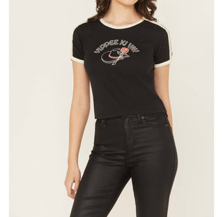 Girl Dangerous - Yippee Ki Yay Ringer Tee