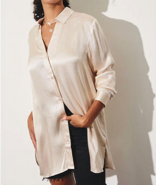 Dress Forum - Take It Easy Satin Shirt