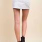 Honey Punch - Heathered Denim Mini Skirt