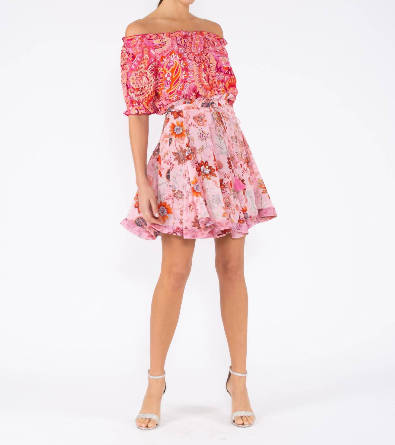 Taj By Sabrina Crippa - EGRET SKIRT