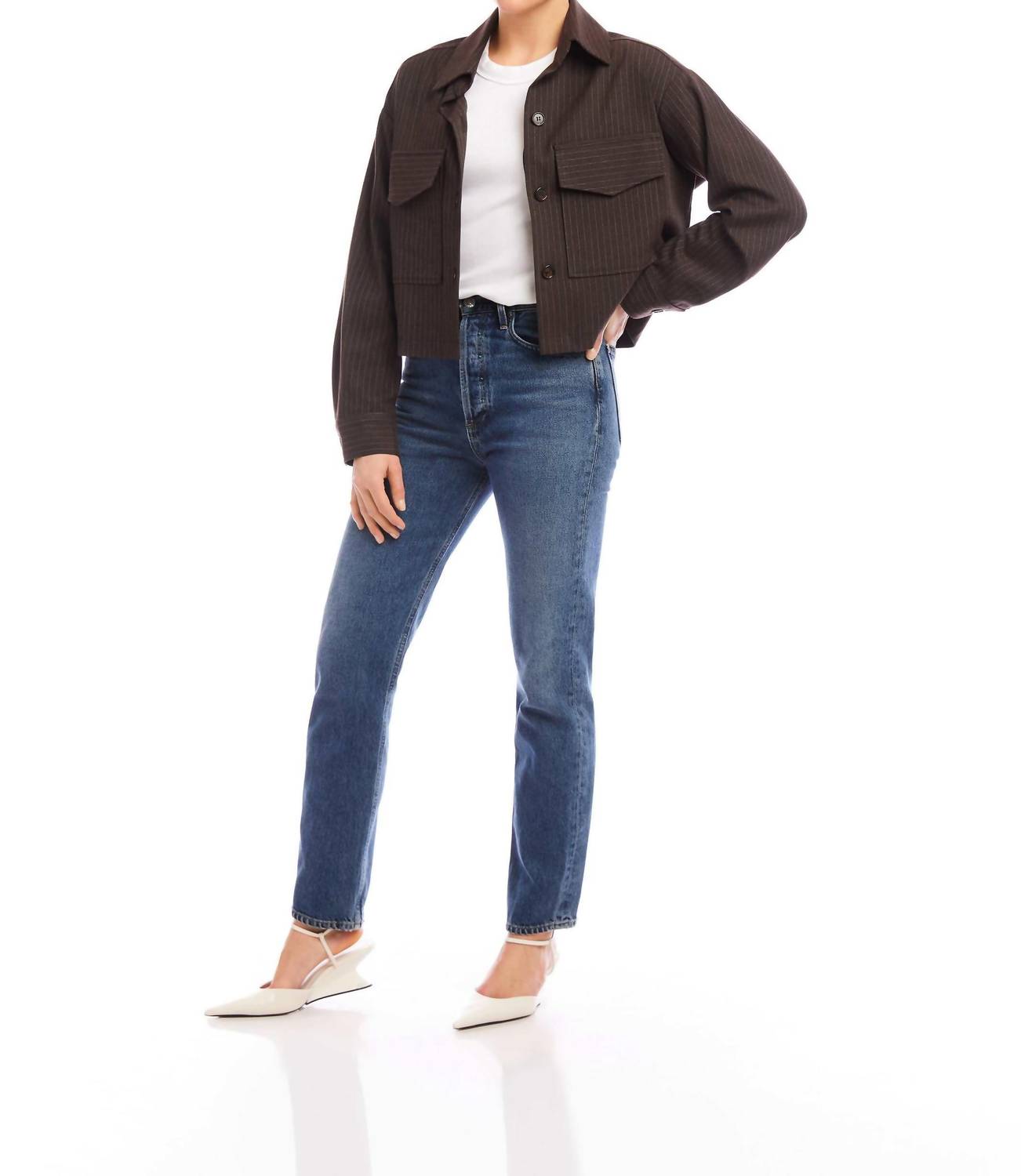 Fifteen Twenty - Boxy Fit Short Jacket