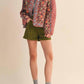 &Merci - Women's Print Quilted Jacket