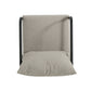 Leora Modern Minimalist Round Tube Sofa Chair with Cushions