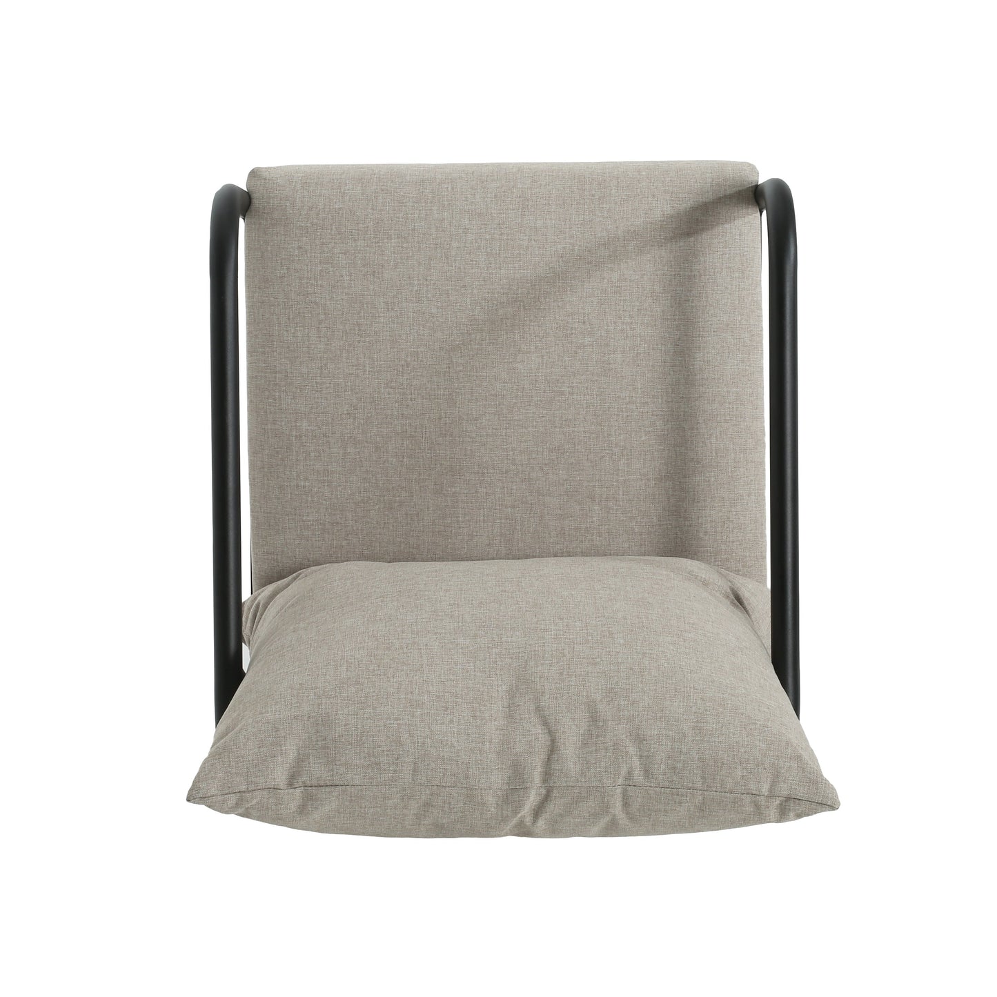 Leora Modern Minimalist Round Tube Sofa Chair with Cushions