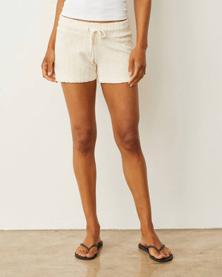 Monrow - Diamond Terry Cloth Vintage Short