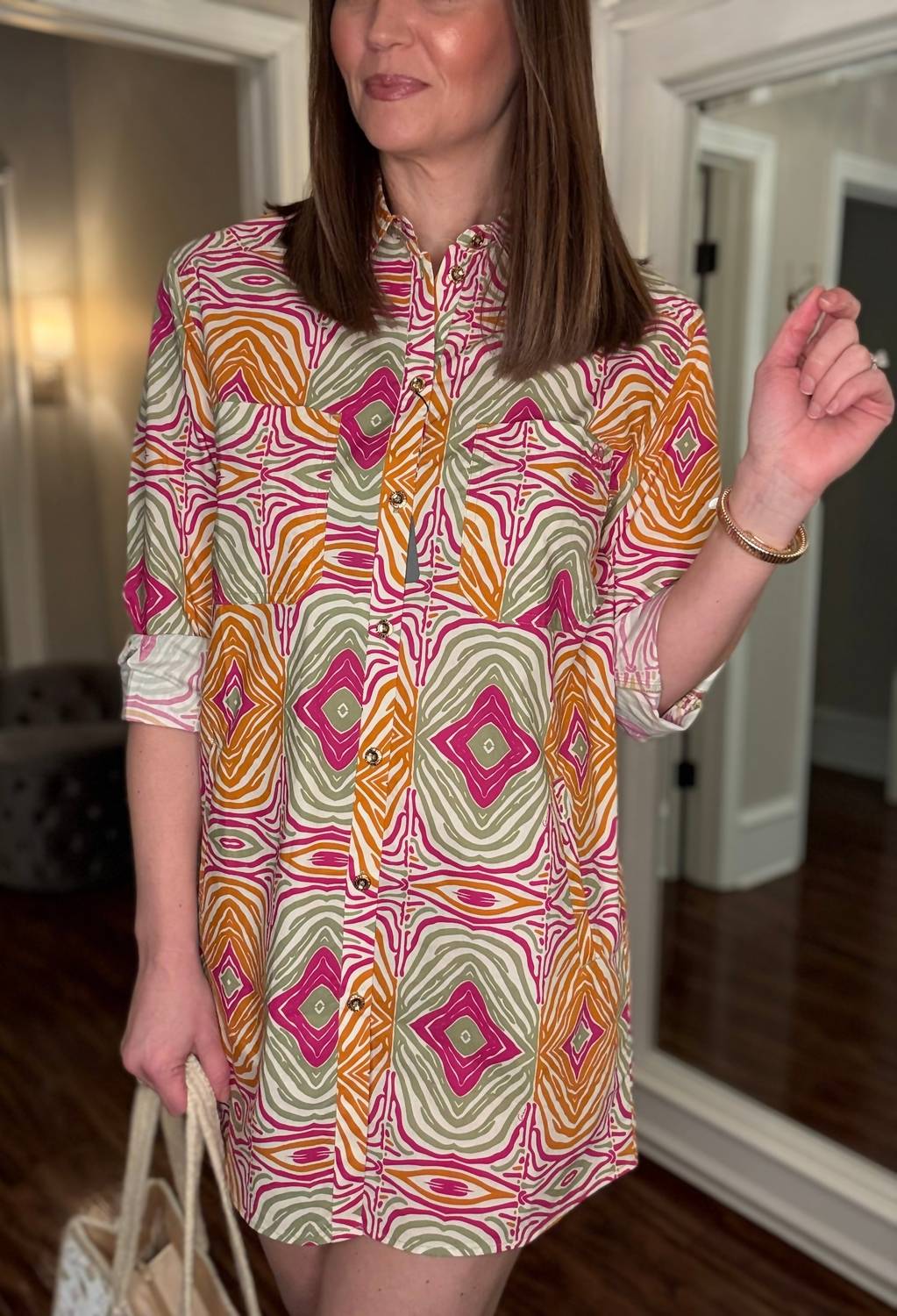 Care Tucker - Preslie Poplin Shirt Dress