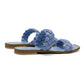 Dolce Vita - Women's Indy Faux Leather Braided Strap Flat Sandal