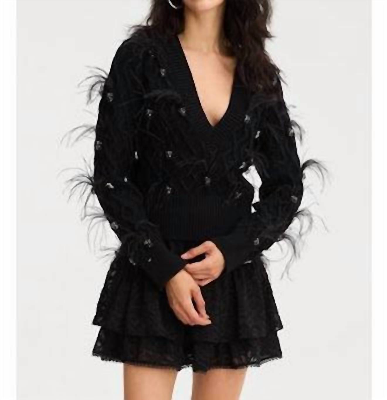 Allison New York - Briar Beaded Sweater